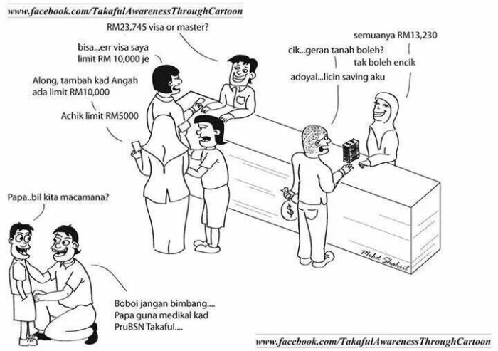 Pru BSN takaful_cartoon